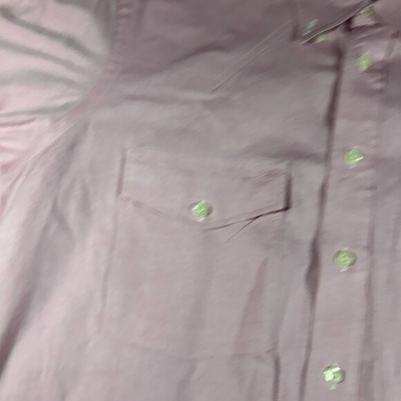 Luskey's Ryon's VTG Pink Western Shirt Mens Large Cowboy Rodeo Distressed 70s - Picture 6 of 11